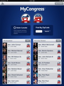 mycongress for ipad