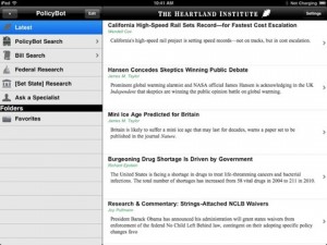 policybot for ipad